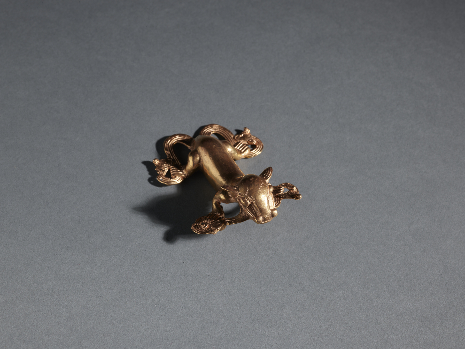 Image for Pendant of Jaguar with Two Double-Headed Snakes