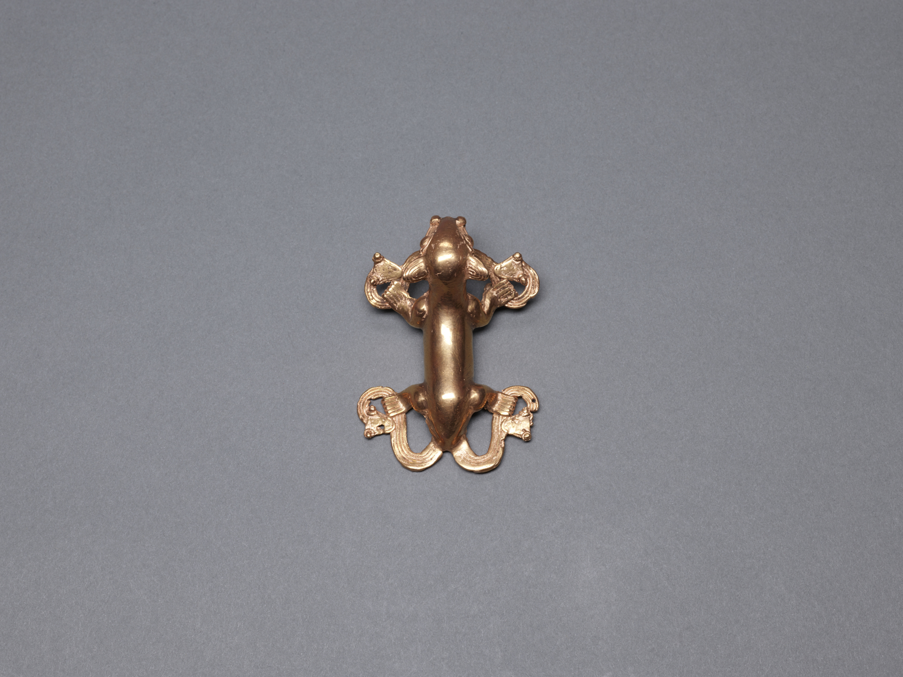 Image for Pendant of Jaguar with Two Double-Headed Snakes