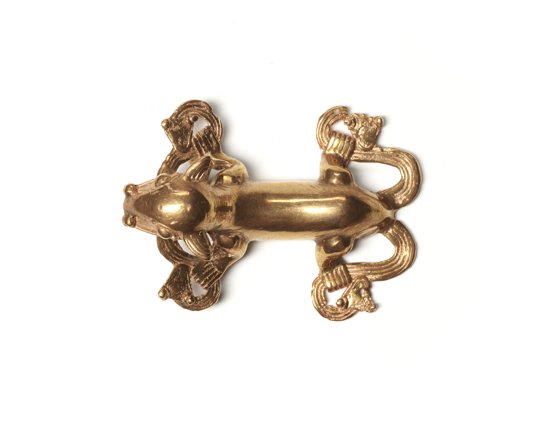 Image for Pendant of Jaguar with Two Double-Headed Snakes