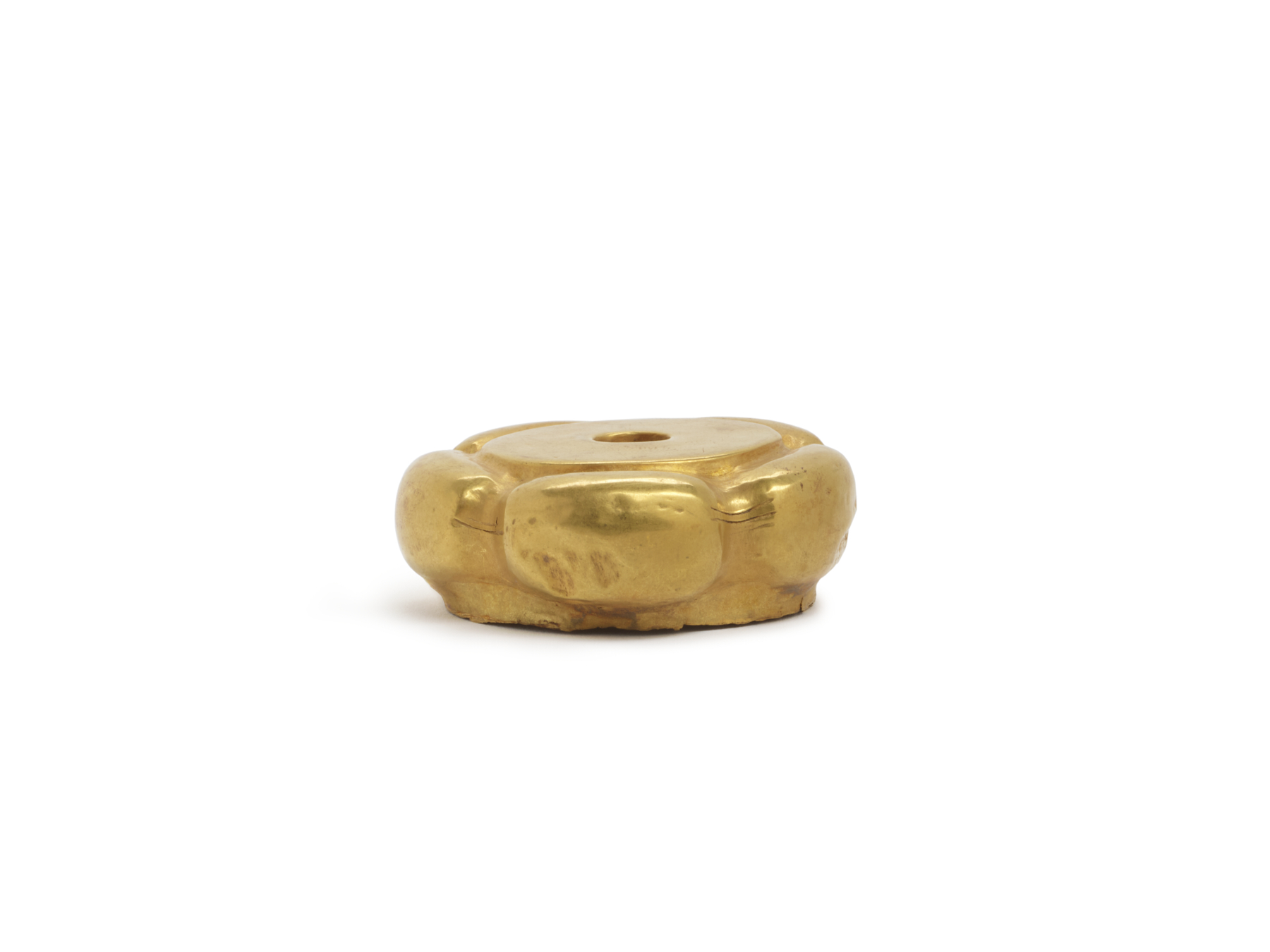 Image for Knob-shaped ornament; CENTER HOLE W. 5 LOBES