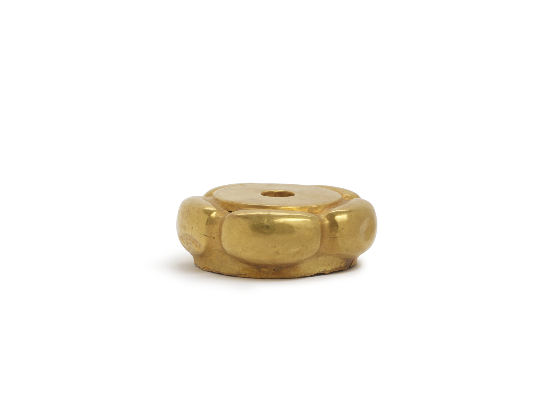 Image for Knob-shaped ornament; CENTER HOLE W. 5 LOBES