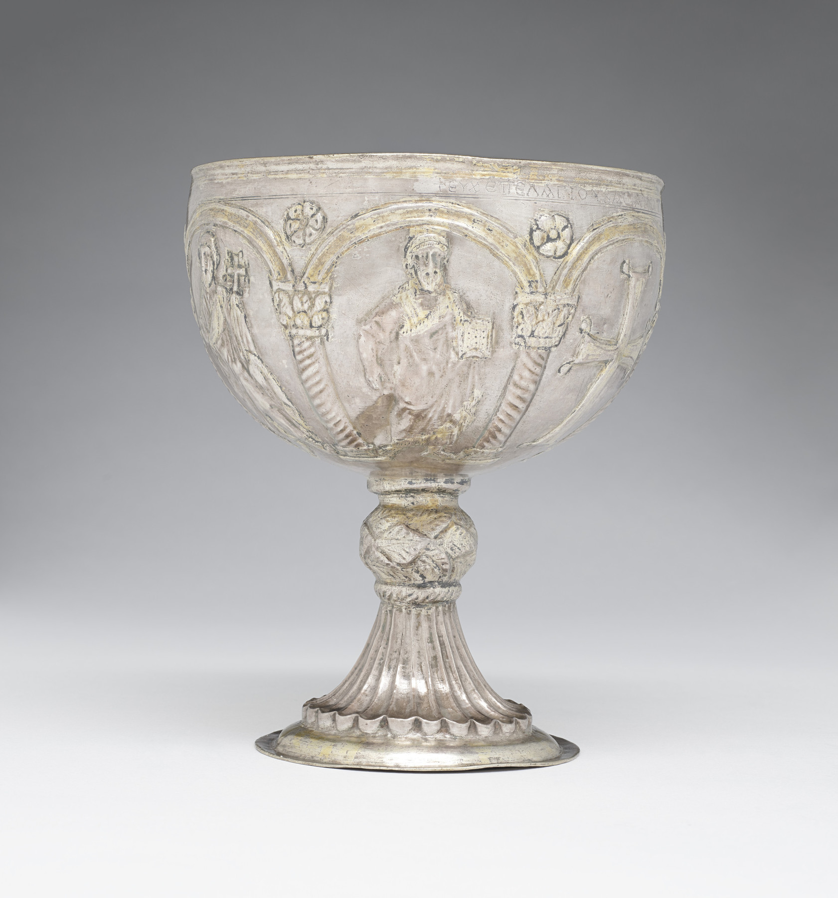 Image for Chalice with Apostles Venerating the Cross