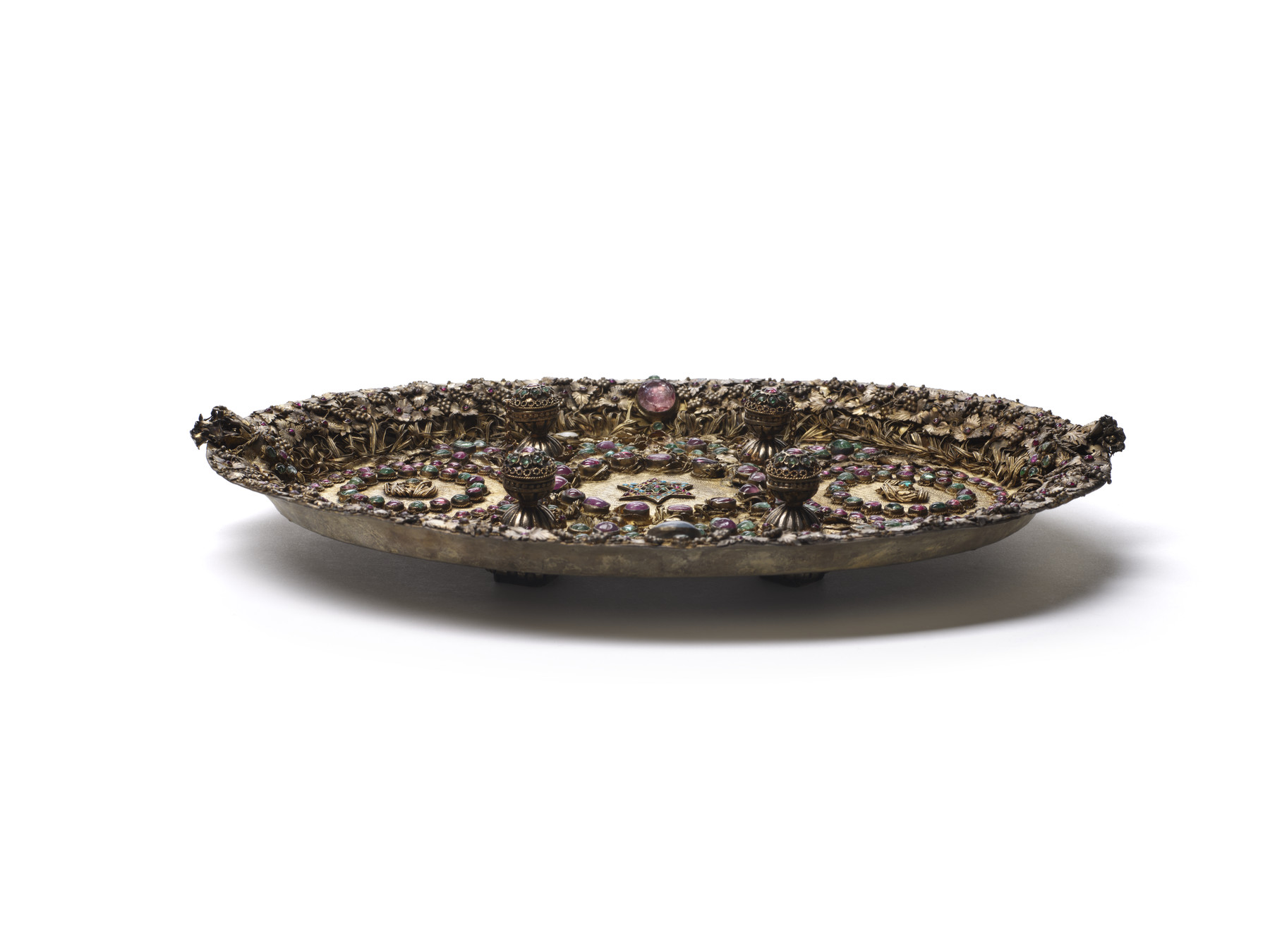 Image for Tray for 8 pc. jewelled coffee set