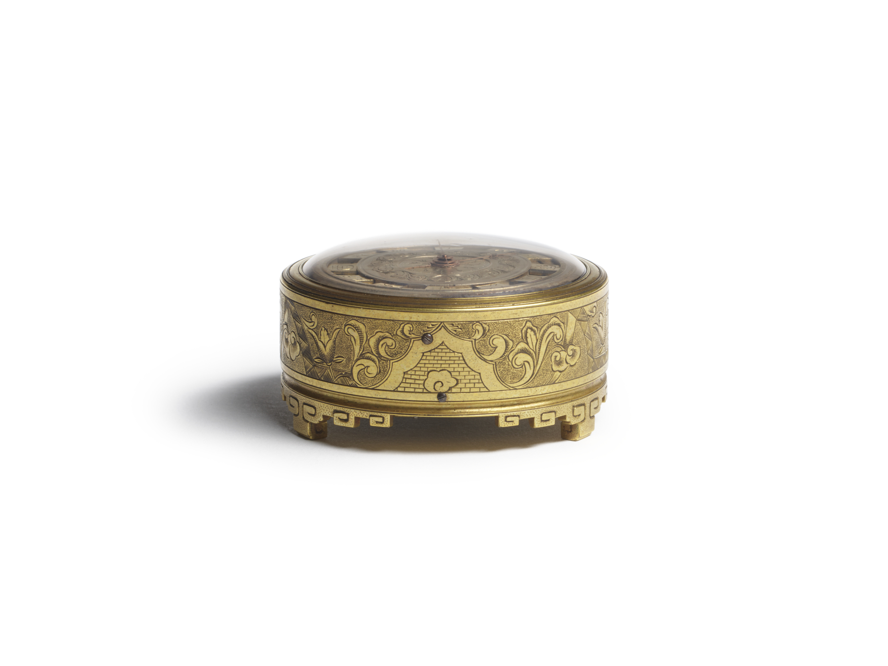 Image for Table Clock with the Twelve Earthly Branches