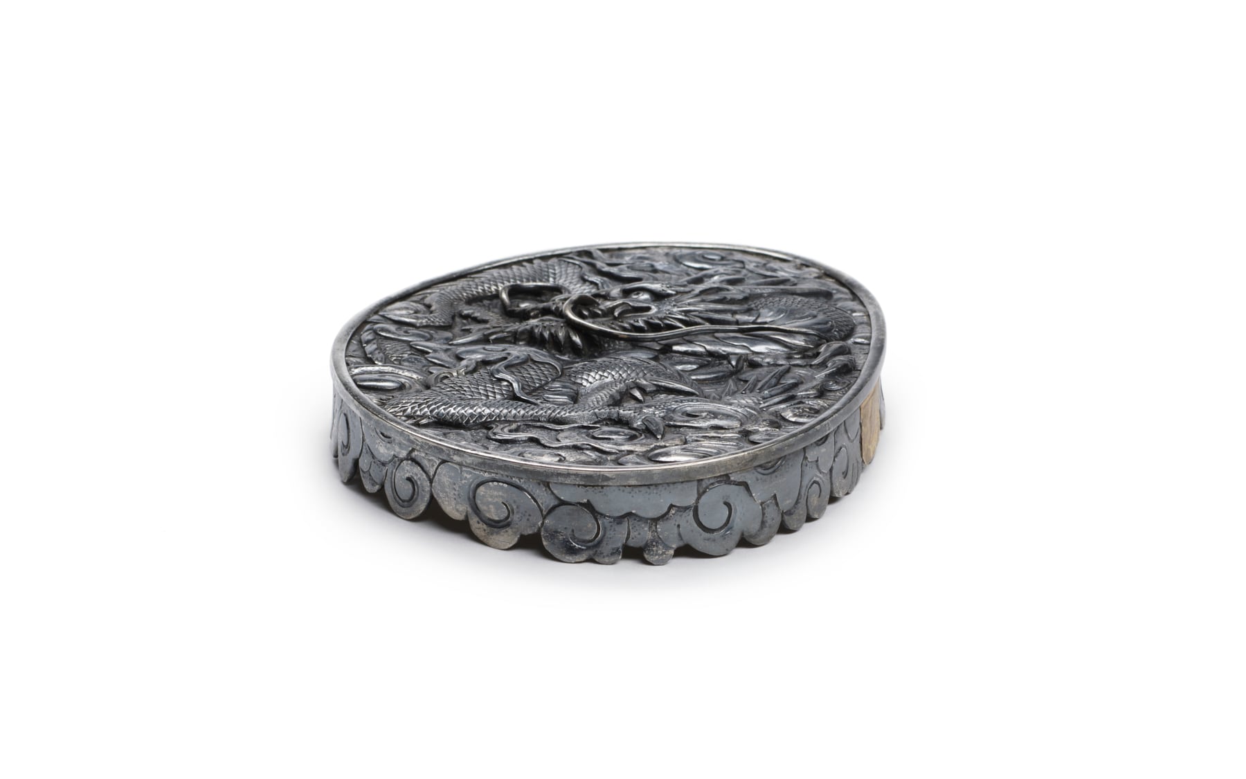 Image for Silver cap for ivory tusk