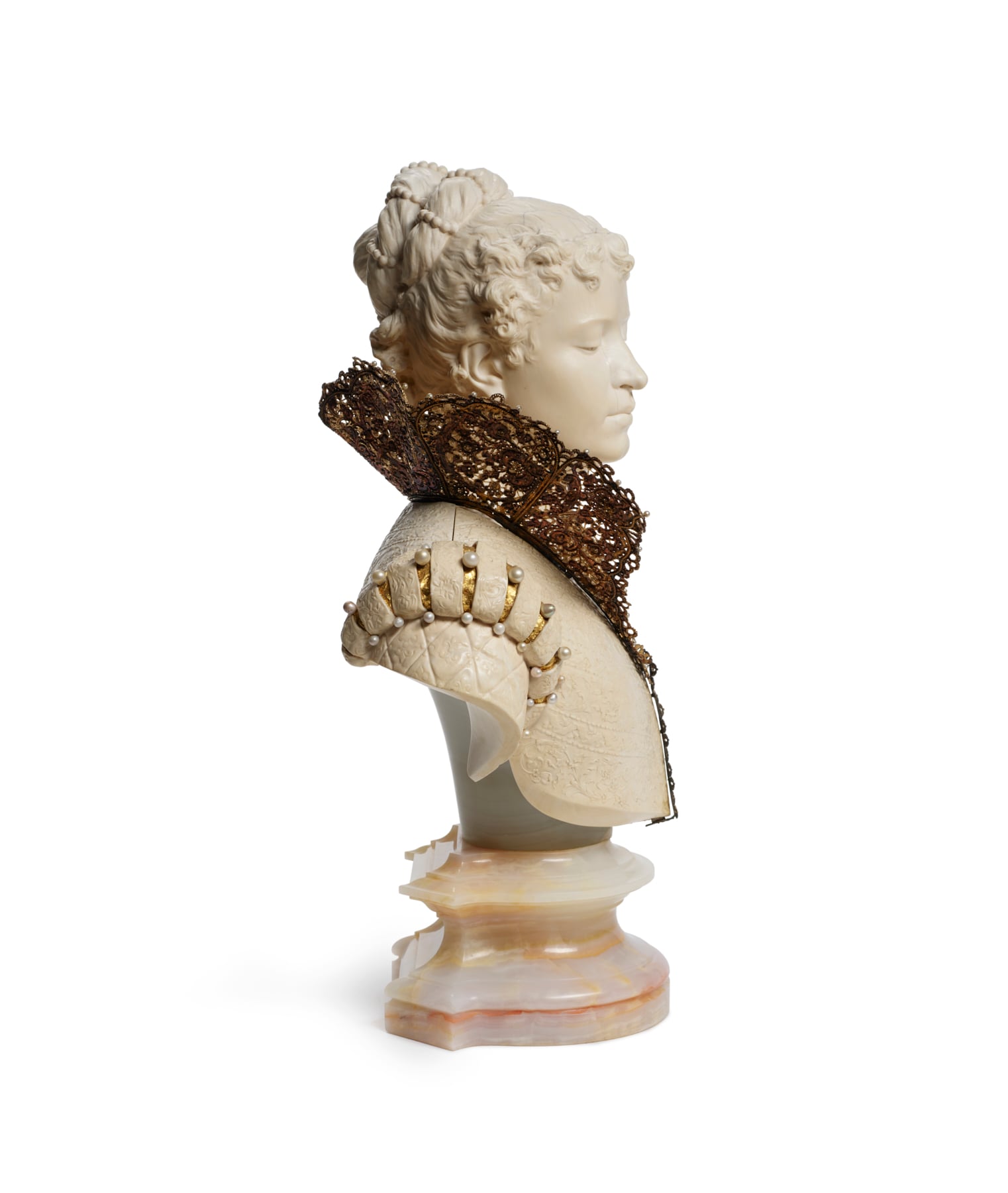 Augustin Jean Moreau-Vauthier, A Florentine Lady, ca. 1892