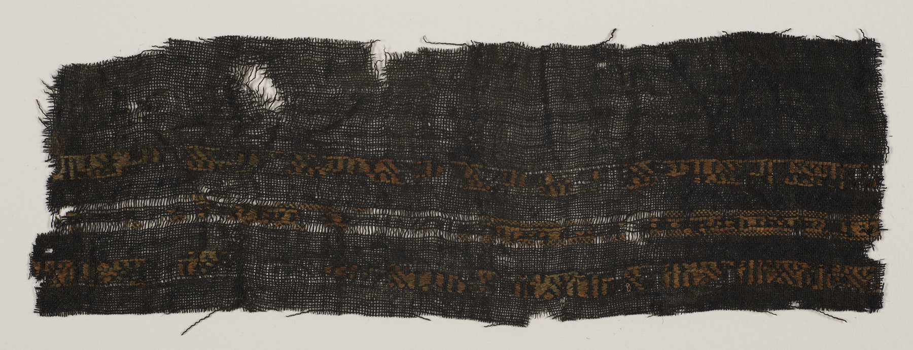 Image for Tiraz fragment with embroidered inscription