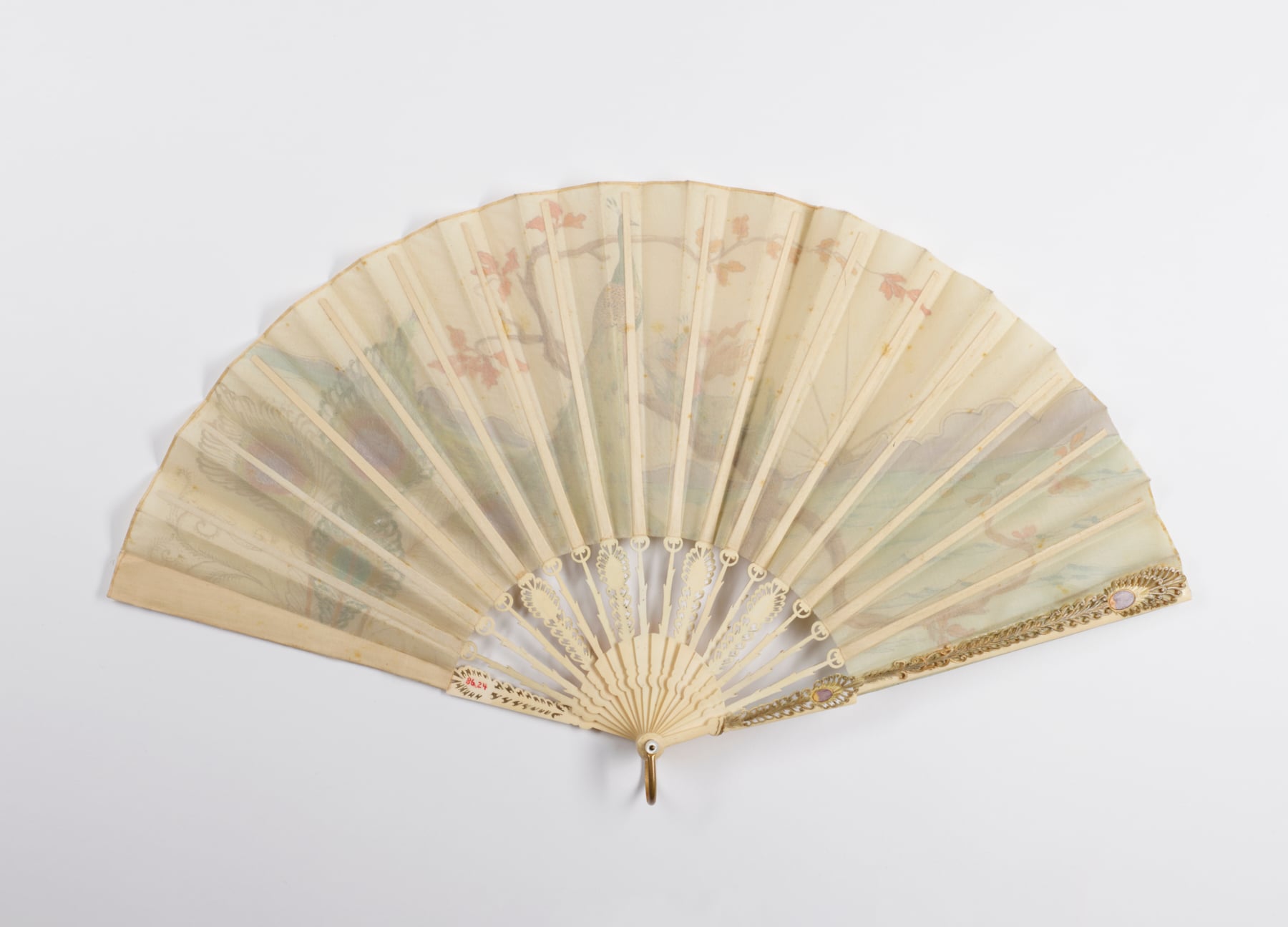 Image for Fan with Painted Decoration