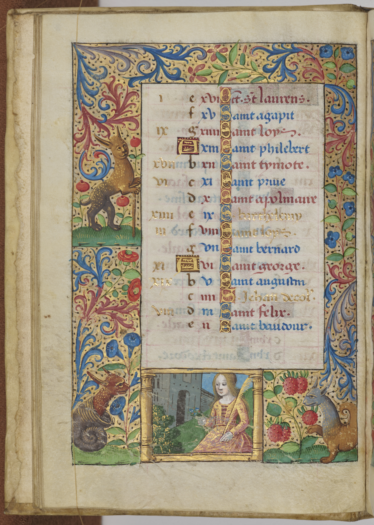 Image for 5 large,50 sm.miniats;borders;calendar