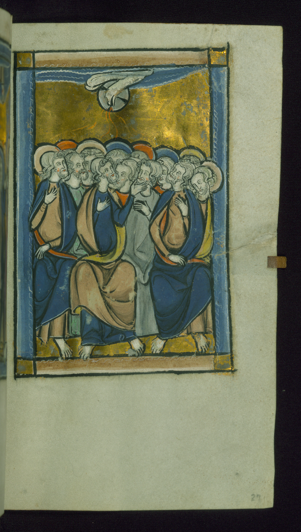 Image for Leaf from Psalter: Pentecost