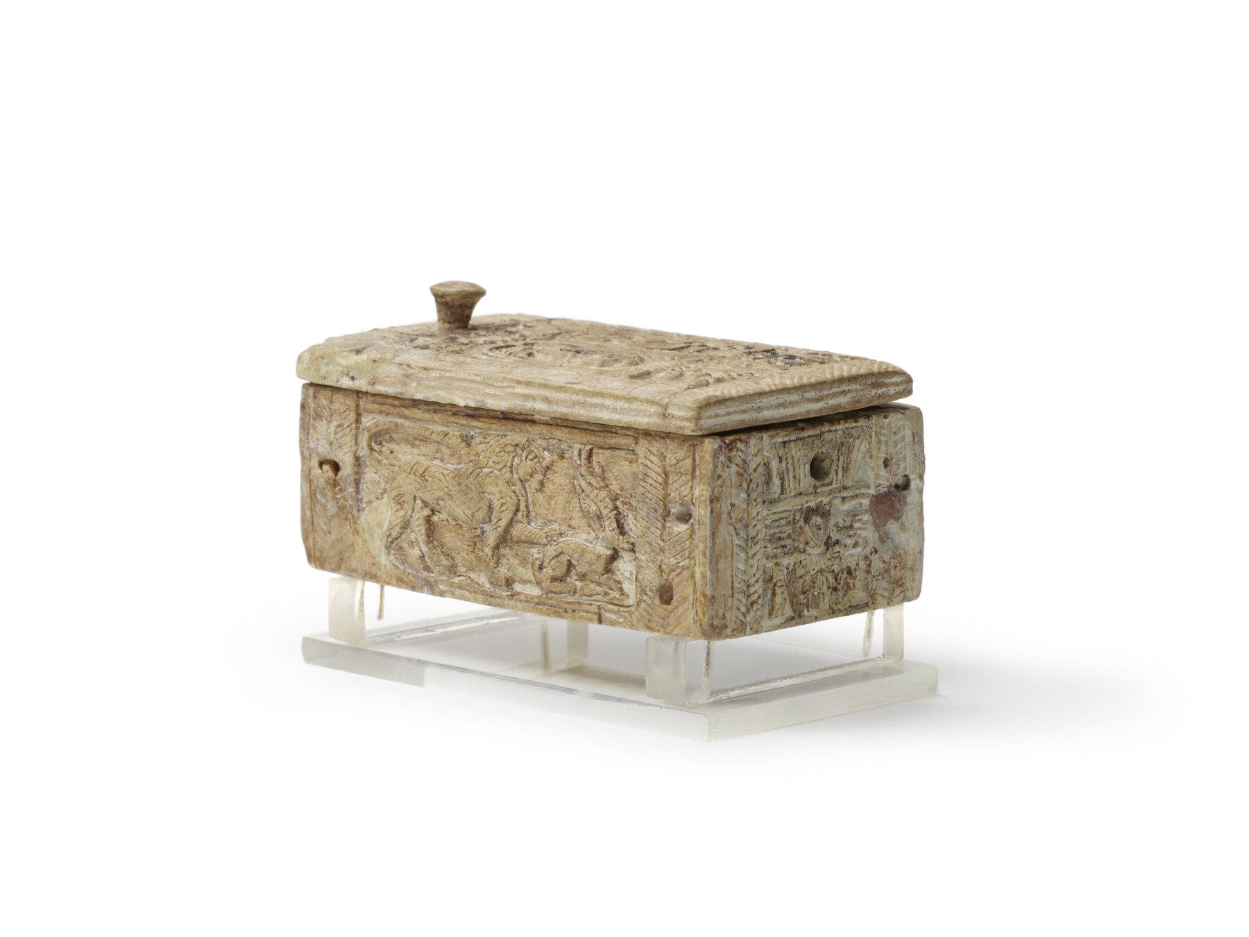 Image for Box with Inscriptions and Animals