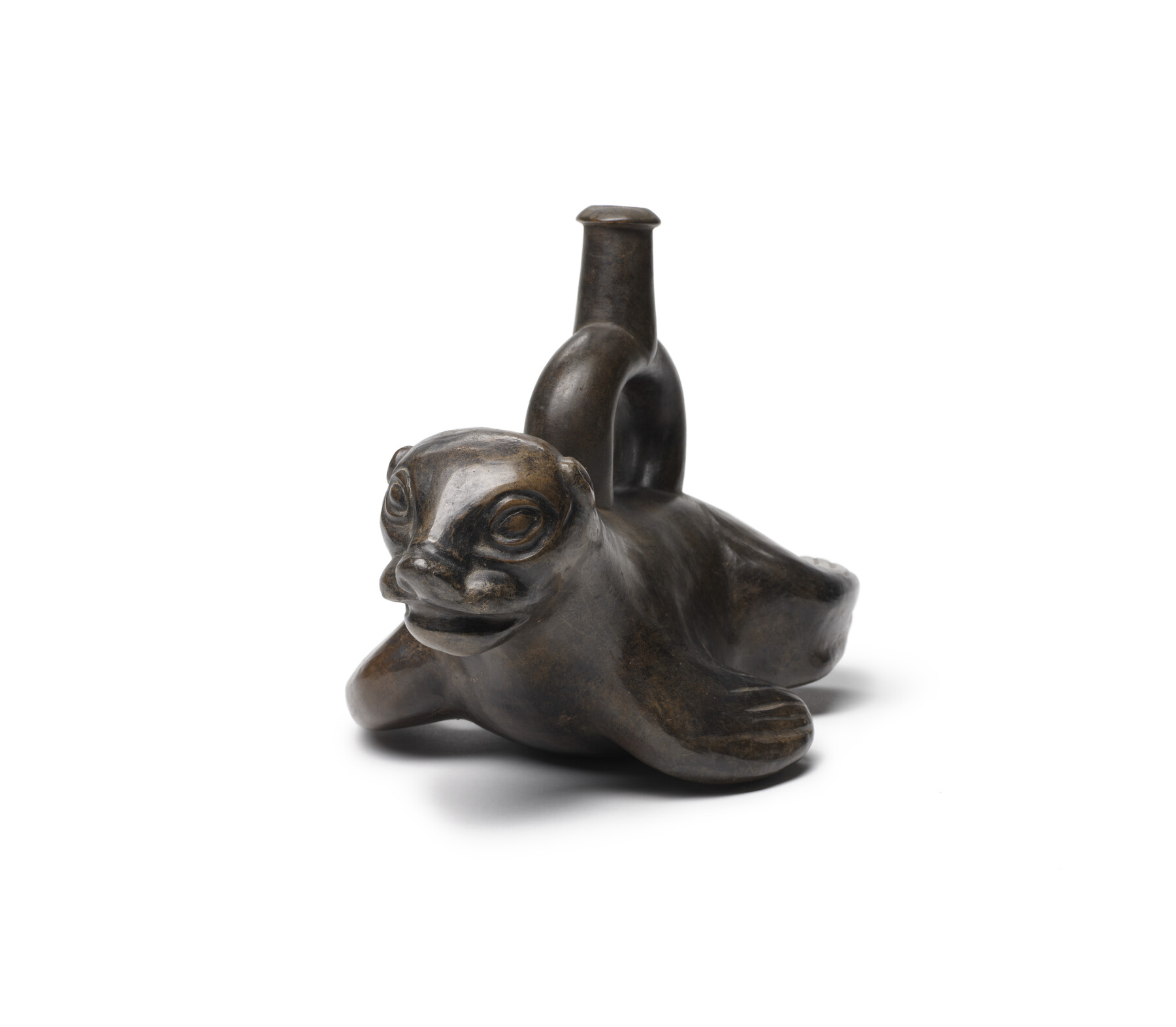 Image for Sea Lion Effigy Stirrup Vessel