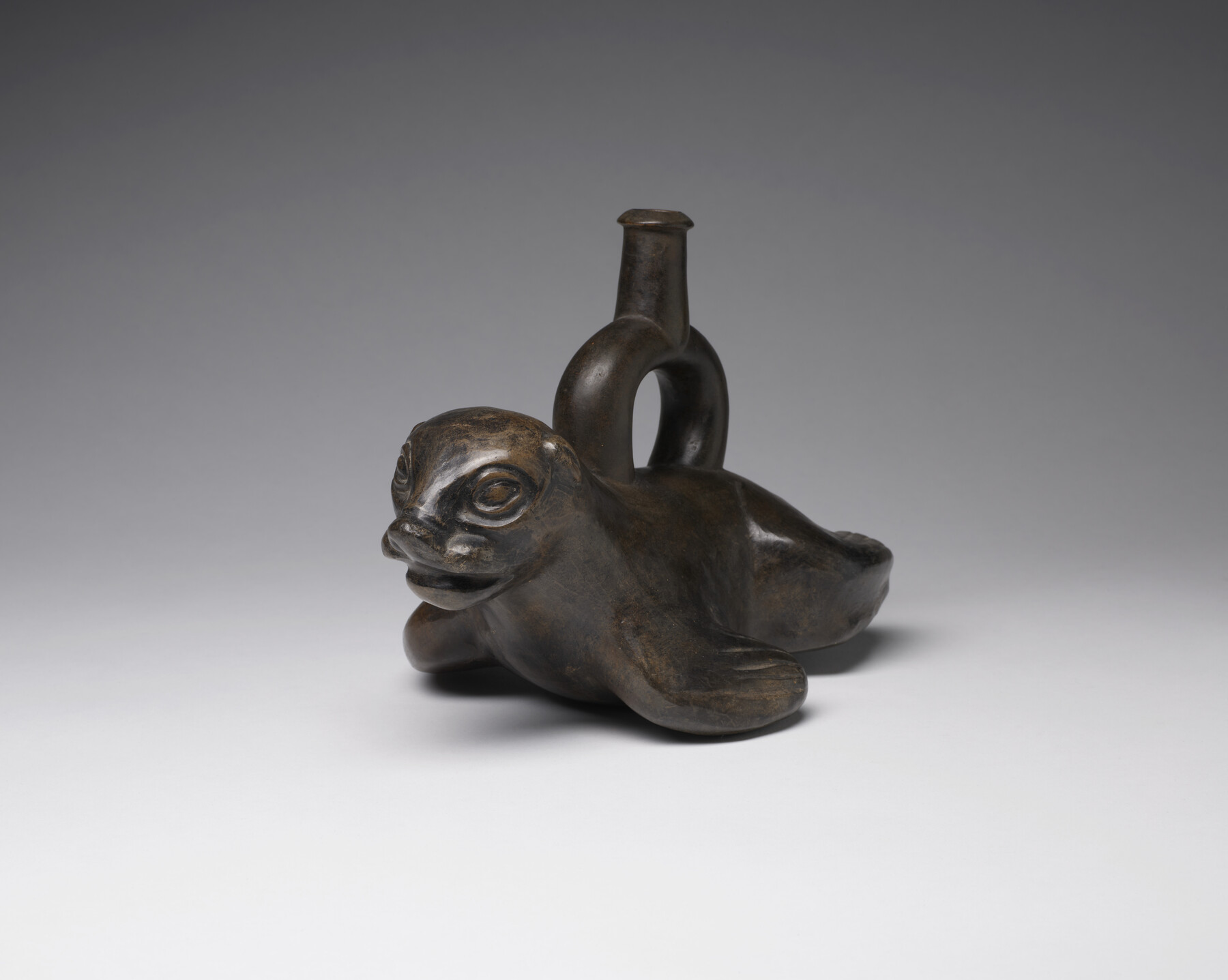 Image for Sea Lion Effigy Stirrup Vessel