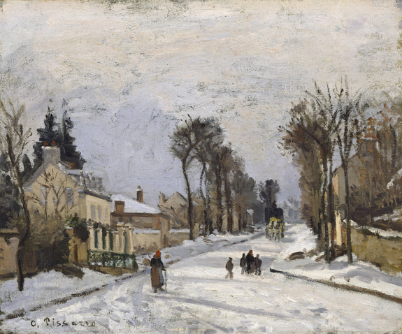 Image for The Corner of the Route de Versailles and the Chemin de l'Aqueduct, Louveciennes
