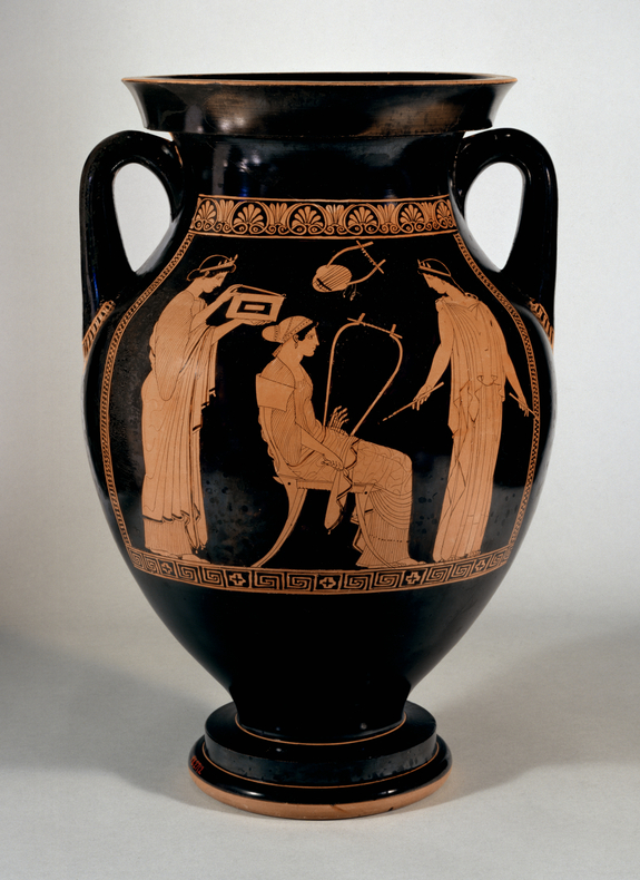 Image for Amphora with Musical Scene