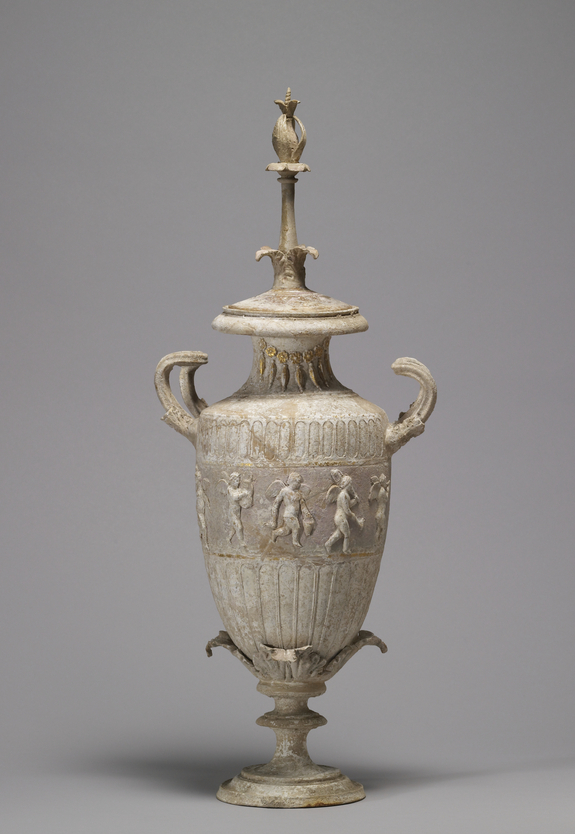 Image for Amphora with Polychrome and Relief Decoration