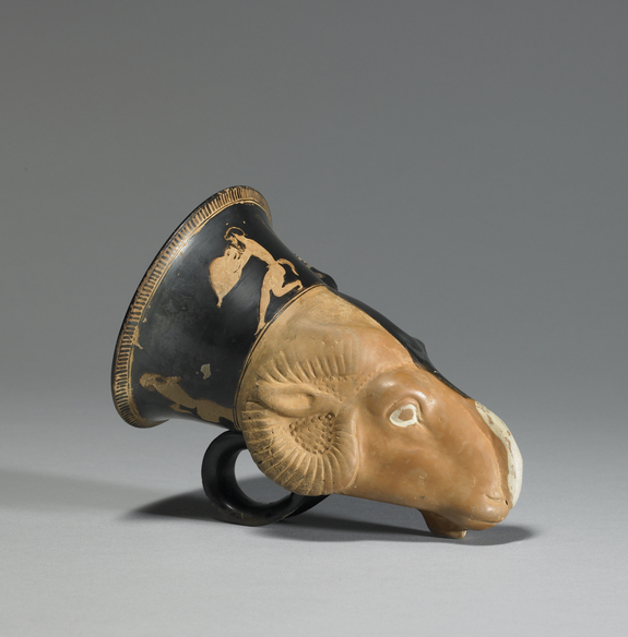 Image for Rhyton in Form of a Dimidiated Donkey and Ram Head