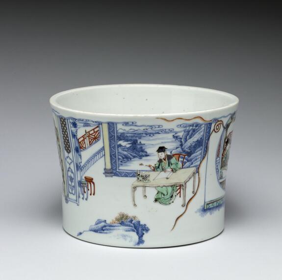 Image for Brush Pot with a Man