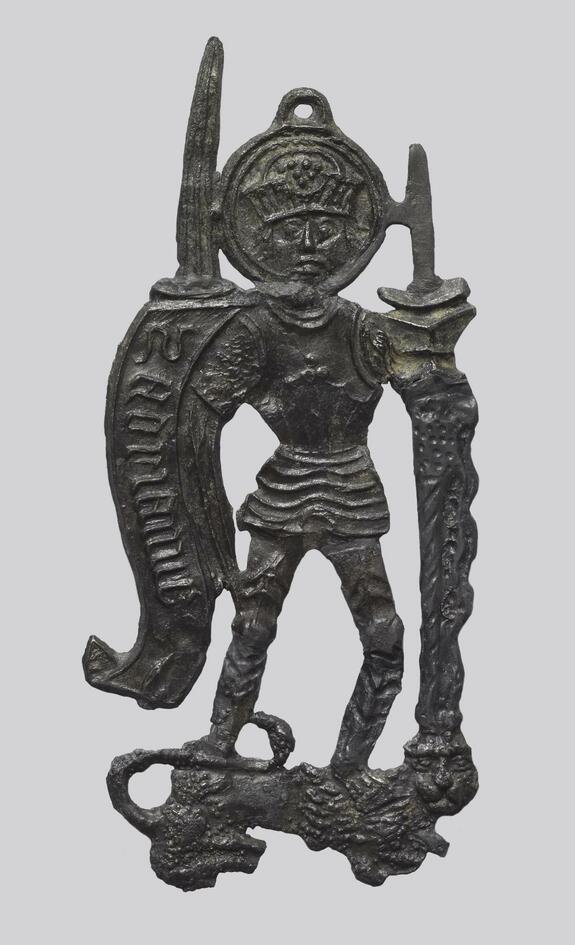 Image for Pilgrim Badge with Saint Adrian