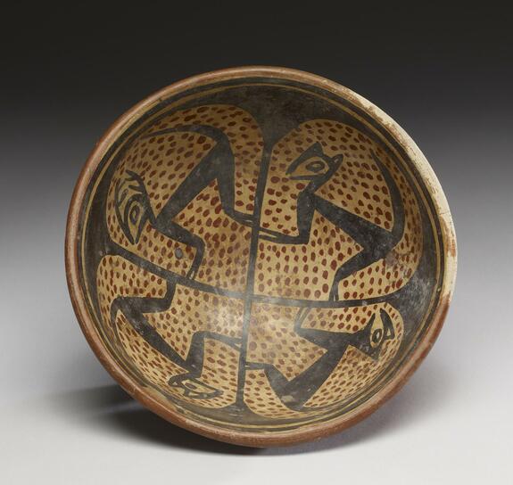Image for Footed Dish with Animal Motifs