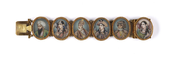 Image for Bracelet with Portrait Miniatures