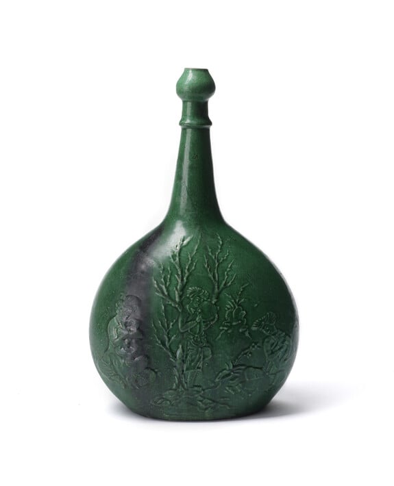 Image for Bottle with Figural Scenes