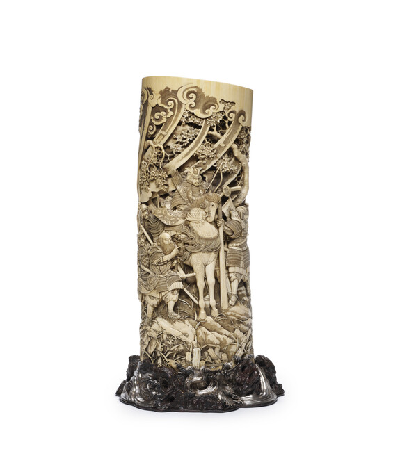 Image for Vase with the Warrior Yoshitsune