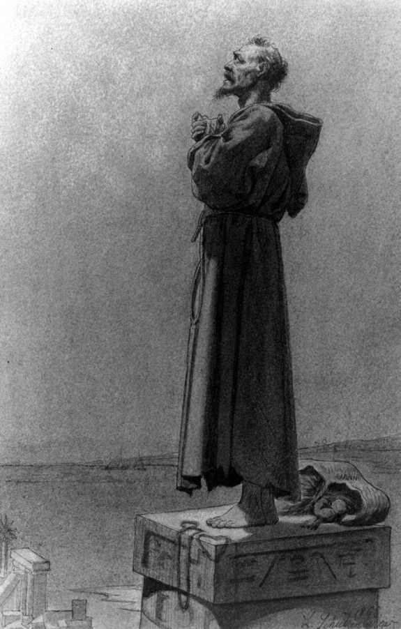 St. Simeon Stylites in Egypt 37.1334 The Walters Art Museum