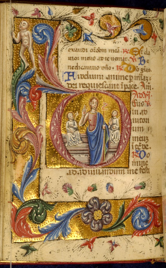 Leaf from Book of Hours | W.322.45V | The Walters Art Museum