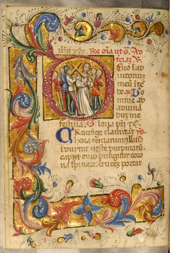 Leaf from Book of Hours W.322.85V The Walters Art Museum