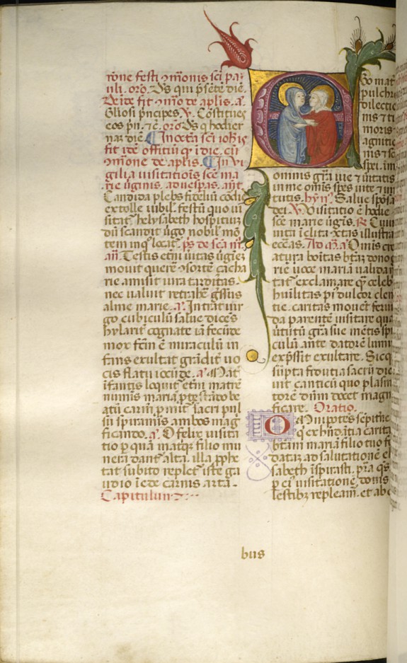 Leaf From Breviary W 332 358v The Walters Art Museum