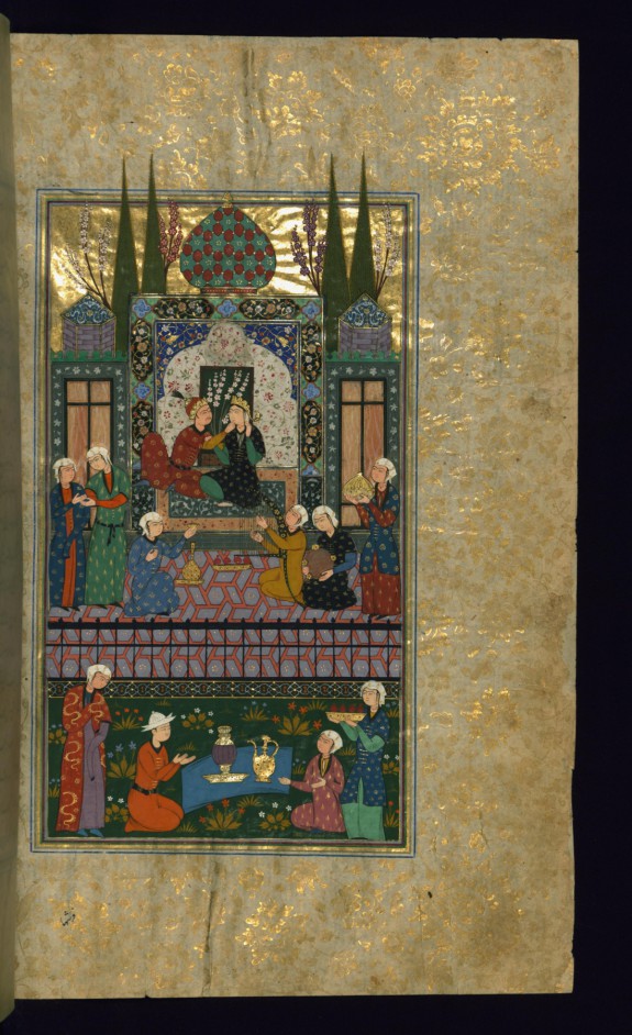 Bahram Gur in the Black Pavilion