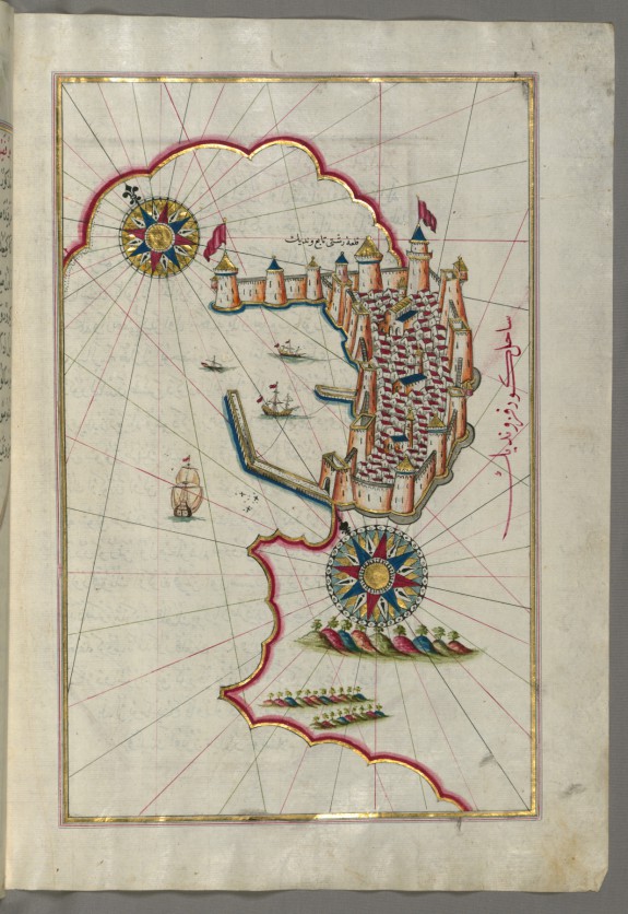 Map of the Fortress of Trieste