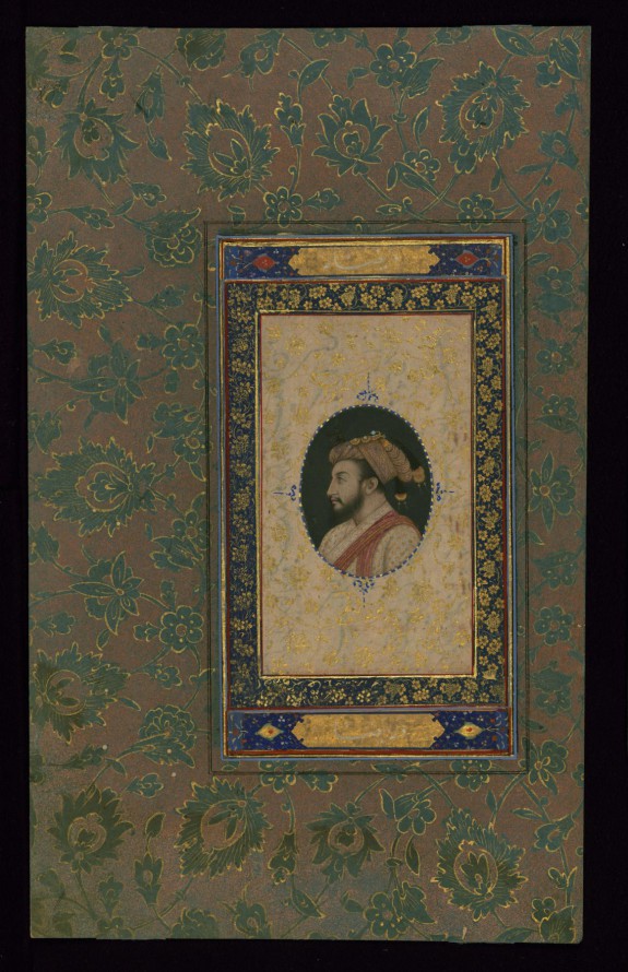 Single Leaf of a Portrait of Shah Jahan