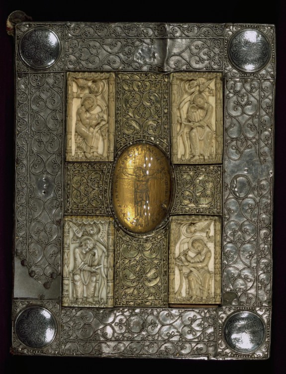The Mondsee Gospels and Treasure Binding with the Evangelists and Crucifixion