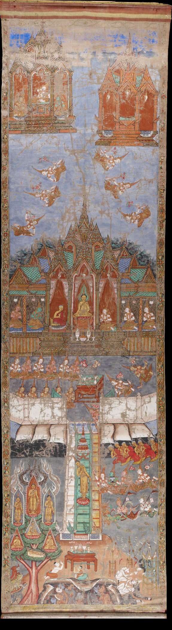 Descent of the Buddha from heaven Descent of the Buddha from heaven