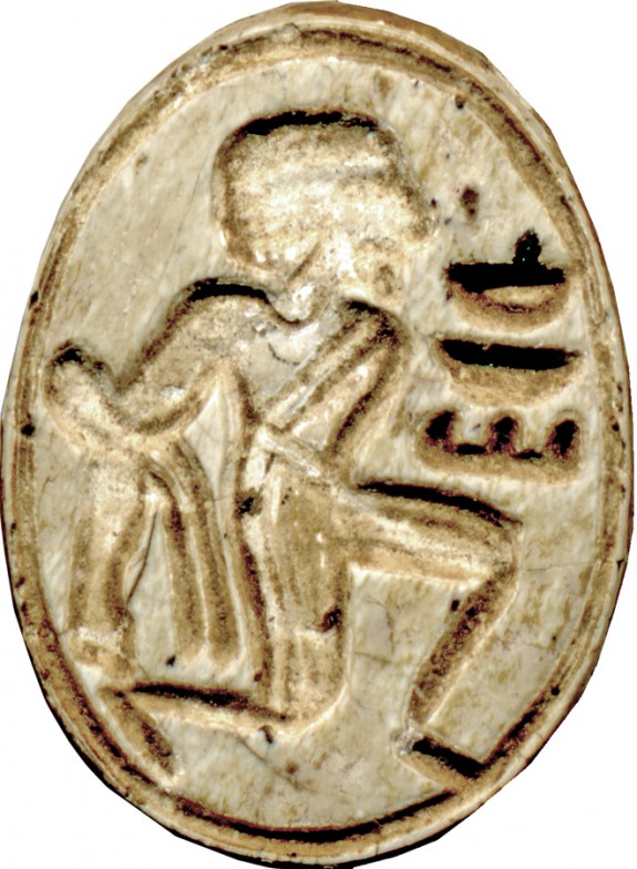 Scarab with Bound Captive