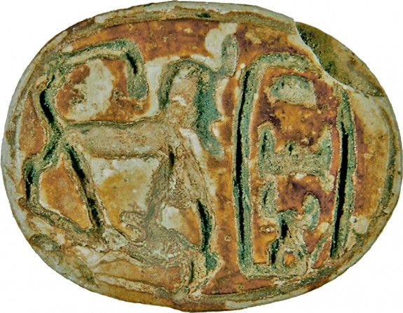 Scarab with the Throne Name of Thutmosis III (1479-1425 BCE)