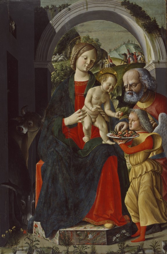 The Holy Family with an Angel