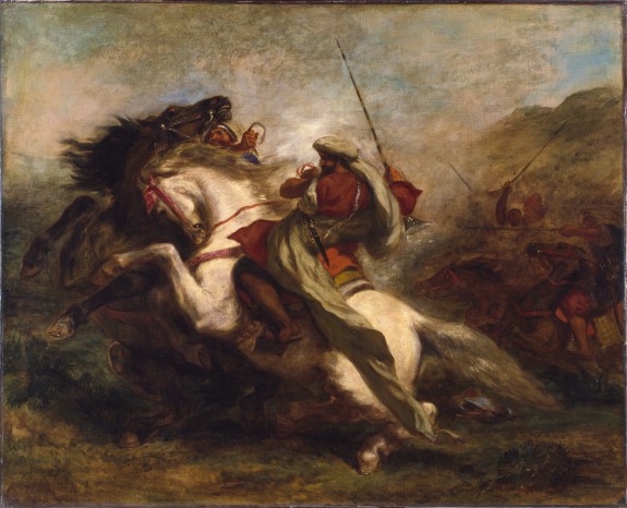 Collision of the Moorish Horsemen
