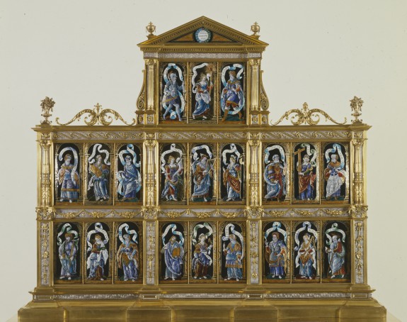 Twenty-one Plaques Depicting Prophets, Apostles and Sibyls