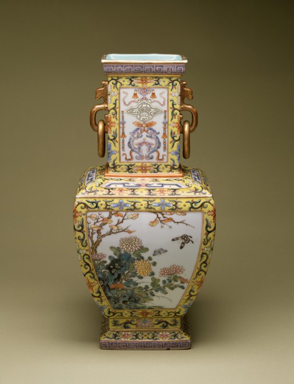 Vase with Flowers of the Four Seasons