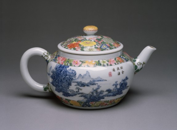 Teapot with Landscapes
