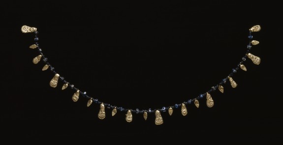 Necklace with Relief Pendants
