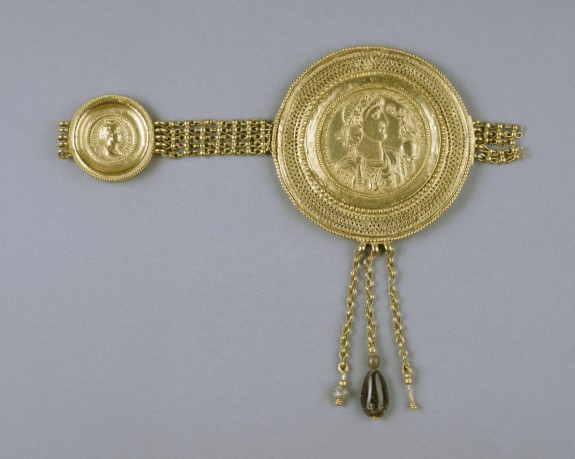 Belt Section with Medallions of Constantius II and Faustina