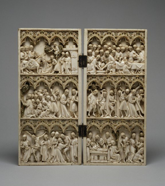 Diptych with Scenes from the Passion of Christ