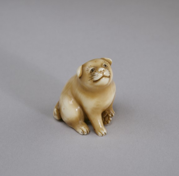 Netsuke in the Form of a Puppy
