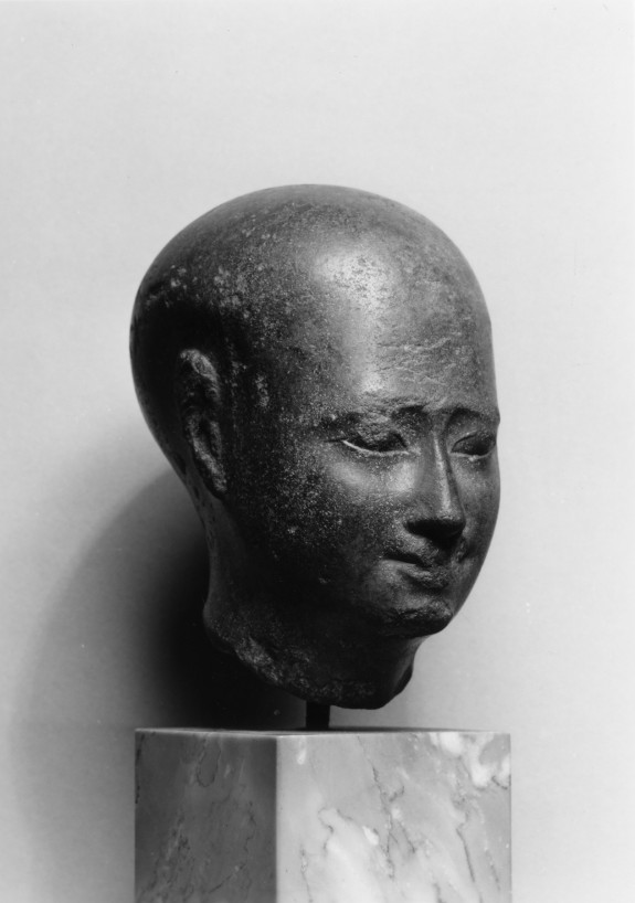 Head of a Male Statue
