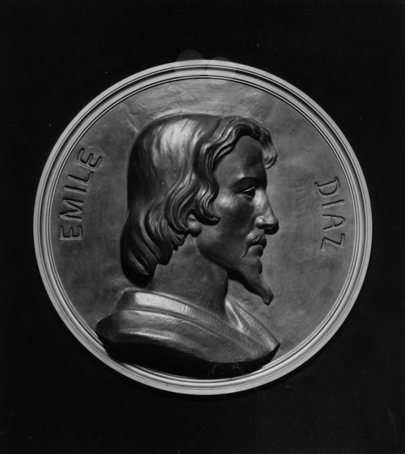Portrait Medallion of Emile Diaz