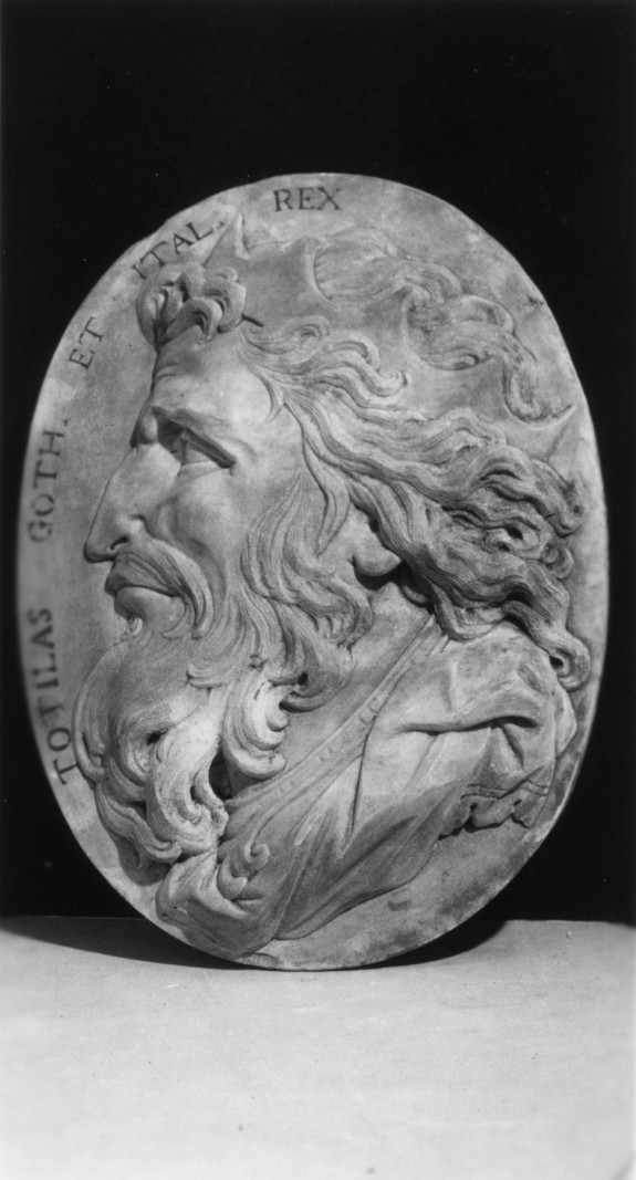 Medallion of Totila, Ostrogoth King of Southern Italy